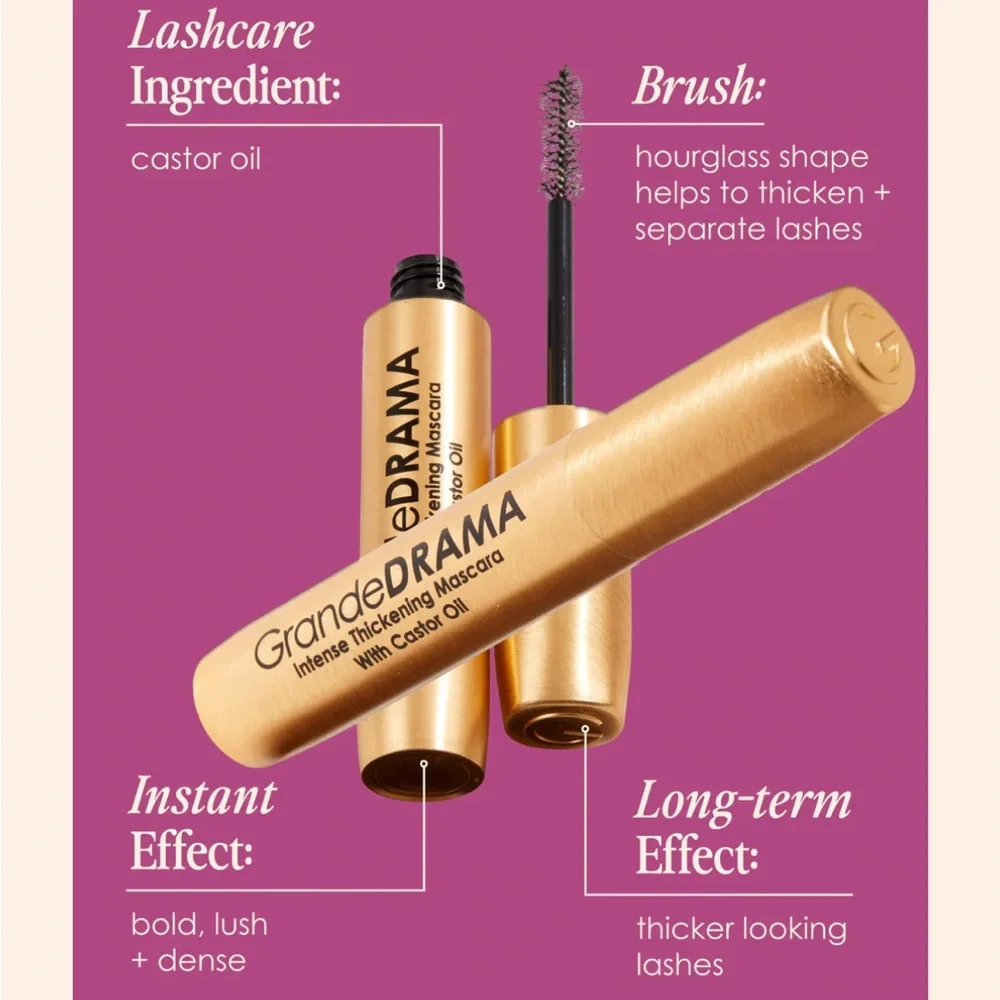 ✨5 for $25✨Grande Cosmetics Grande Drama Black Mascara